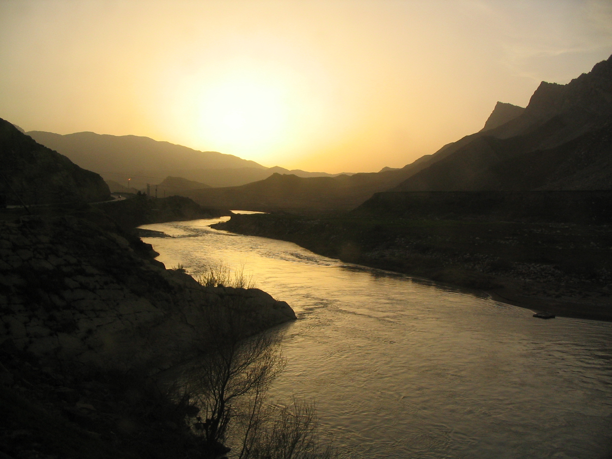 Karkheh (Choaspes) before entering Khuzestan