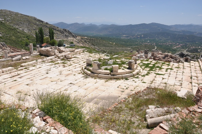 Sagalassus, Macellum, general view