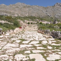 Sagalassus, Main Road