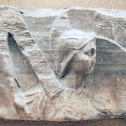 Constantinople, Forum of Theodosius, Relief with soldiers