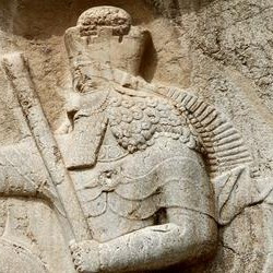 Naqš-e Rustam, Investiture relief of Ardašir I, Ahuramazda