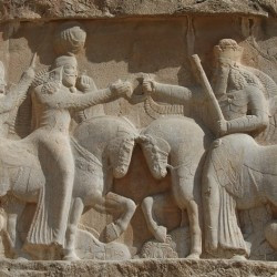 Naqš-e Rustam, Investiture relief of Ardašir I