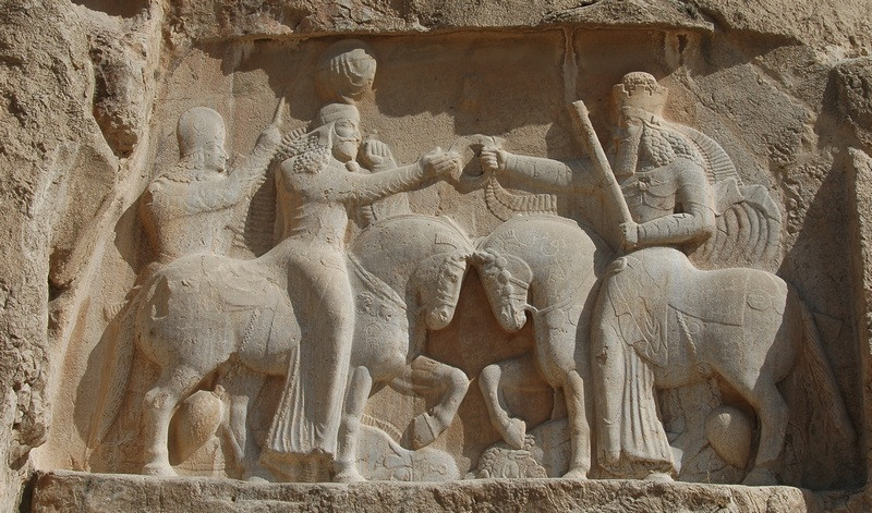 Naqš-e Rustam, Investiture relief of Ardašir I