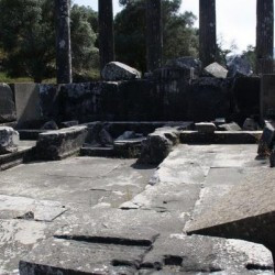 Euromos, Temple of Zeus, Interior