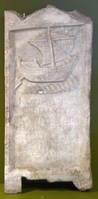 Ancyra, Tombstone of a sailor named Cornutus