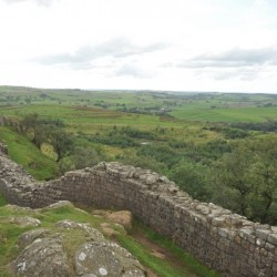 Hadrian's Wall at Walltown Crags