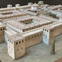 Split, Diocletian's palace, model