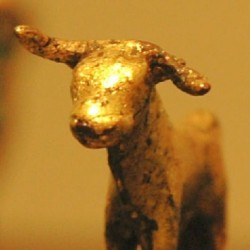 Byblos, Temple of Baalat, Figurine of a bull
